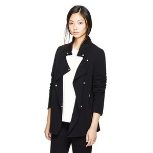 ARITZIA Wilfred Black Mayet Moto Jacket Medium